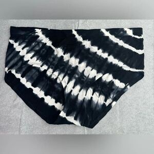 3For$20 Auden Black/White Tie Dye stretchy Panties NWOT size 4X